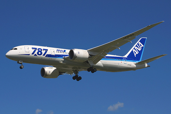 Boeing 787 aircraft