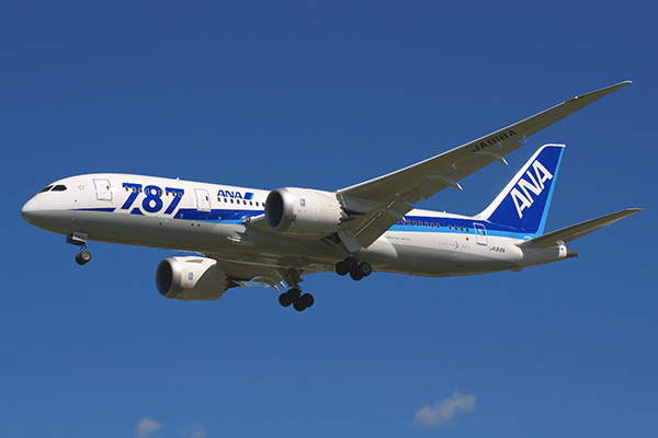 ボーイング787機